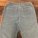 J.Jill Bootcut Corduroy Jeans Womens 12 Gray High Rise Preppy Academia Pants Photo 3