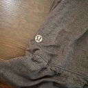 Lululemon  gray tank top w/ built in striped sports bra Photo 5