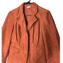 J.Jill  Women’s Burnt Orange Rust Blazer Size 4 Petite Photo 1