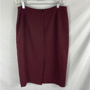 Cato  Maroon Pencil Skirt Size 12 Photo 1