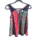 belle du jour  Colorful Blouse/Tank. Size Medium Photo 2