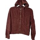 American Eagle AEO Corduroy Cropped Bomber Jacket Size Medium Photo 0