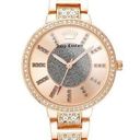 Juicy Couture NWT  Rose Gold & Rhinestone Watch Photo 0