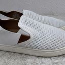 Olukai  Pehuea Slip On Mesh Loafers Womens White Tan Comfort Casual SZ 8.5 Photo 1