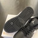 Nike New  Air Jordan 1 Low Black White Photo 3