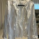 Christopher & Banks pirate esc white button down Photo 2