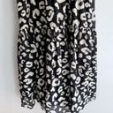 Hunter Bell Camden Tiered Maxi Dress Onyx Cheetah Jacquard Print NWT Sz Medium Photo 4