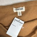 Nordstrom NEW  Open Edit wool blend neutral knit bandeau tube top size medium Photo 3