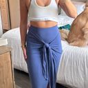 Harper Blue Maxi Wrap Skirt Photo 0