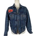 Polo  Ralph Lauren Women’s Nautical Patchwork Blue Denim Trucker Jacket Small Photo 0