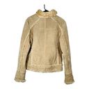 wilson's leather  Maxima Tan Suede and Faux Fur Jacket Coat Women Size Large Photo 11