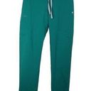 FIGS  Yola Skinny Scrub Pants Turquois Medical Uniform Side Pocket. Size M/T Photo 0