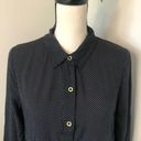 Hem & Thread NEW  Polka Dot Button Down Tunic Photo 3