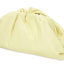 Bottega Veneta  The Pouch Leather Bag in Light Yellow Photo 0