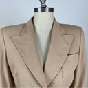 Max Mara  Tan Single Button Blazer Photo 2