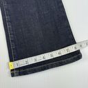 Lee  Slender Secret Lower On The Waist Jeans 10 Short Blue Dark Wash Distressed Photo 7