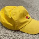 Yellow Rose Embroidered Baseball Hat Photo 2