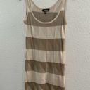 Bebe  shimmer‎ striped dress size XS Photo 1