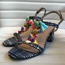 Betsey Johnson  Dynah Sandals Embellished Shoes NEW Photo 1