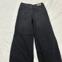 ZARA Black  Girls 11-12 Wide Leg Jeans Photo 2