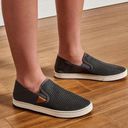 Olukai  Pehuea Breathable Slip On Shoes Lightweight Mesh Cushioned Black US 8 Photo 0