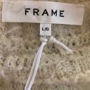 frame denim  Lounge Cardi in Off White Alpaca Large NWT Photo 8