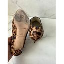 Brian Atwood  Leopard Print Ankle Boots SIze 38.5 Photo 4