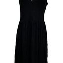 Loft ann taylor  black back cut out dress Size M Photo 0