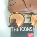 Ray-Ban  Sunglasses Round Double Bridge Gold Size 51mm Photo 4