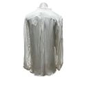 Polo  Ralph Lauren Women's Silky Button Front Blouse Ivory Size 14 Long Sleeve Photo 7