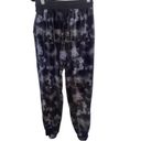 Three Dots  velour Jogger with pockets  size small Photo 2