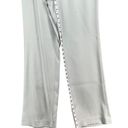 Lafayette 148  New York Pants Womens 10 Light Gray Silk Stretch High Rise Trouser Photo 8