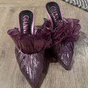 Gianni Bini Ruffle Pointed Toe Heels Photo 0