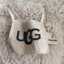 UGG  Portola Reversible Robe Cardigan Gray White fur Photo 4