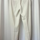 Mango NWOT  Solid White High Rise Trousers Cropped Dress Pants Size Small Photo 3