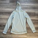 Alo Yoga  Gray 1/4 Zip Cool fit Hooded Pullover Lightweight Medium Photo 1