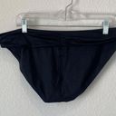 La Blanca Island Goddess Shirred Band Hipster Bottom in Black Photo 3