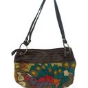 Relic  Womens Shoulder Bag Hobo Zip Closure Double Strap Multicolor Butterfly Photo 13