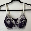 Wacoal  purple lace underwire bra size 34DDD Photo 0