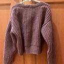 Love Tree Cardigan Chunky Knit Button Up Cropped Size S Photo 1