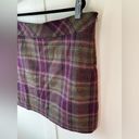 L.L.Bean  Women’s Wool Blend Plaid Skirt Size 20 Petite Photo 6