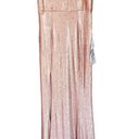 Dress the Population Ingrid Sequin Trumpet Gown Maxi Rose Pink Size Medium FLAWS Photo 1