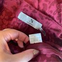 Natori 3pc  Burgundy Red Duster Jacket, Dress, Pant Mix Match Outfit size 12 Photo 12