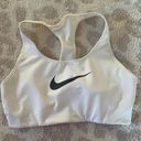 Nike White  Sports Bra Photo 0