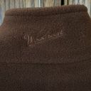 Woolrich  | Fleece Vest in Brown Full Zip Sweater Jacket Outdoor Hiking | large Photo 3
