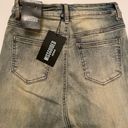 Missguided size US2 Sinner knee distressed high waisted jeans NWT Photo 5