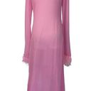 Bananhot Ciara Dress in Baby Pink M/L Womens Swim Cover up Resort Maxi Gown Size M Photo 6