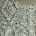 Retro Y2K feminine beaded oversized sweater Photo 5