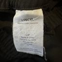 Vince S  Black Polyester Elastic Waist Joggers Photo 4