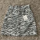 ZARA Zebra Print Mini Skirt Photo 0